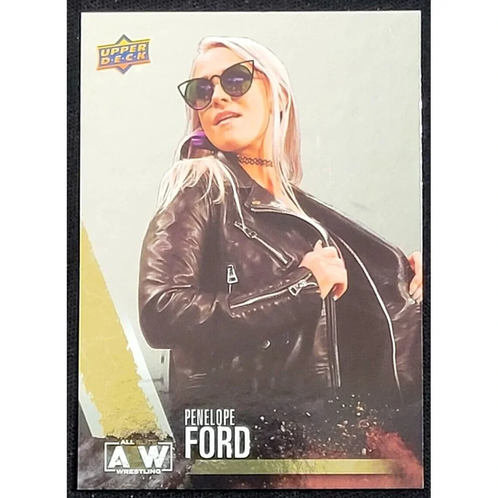 2021 UPPER DECK AEW PENELOPE FORD RAINBOW FOIL
